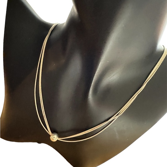 Sterling Silver Silpada Multi Strand Ball Necklace - Picture 1 of 6